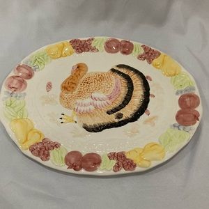 Vintage turkey platter